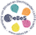 Logo VeBeS: Vereniging van Blinden en Slechtzienden met vijf vingerafdrukken in vijf verschillende kleuren.